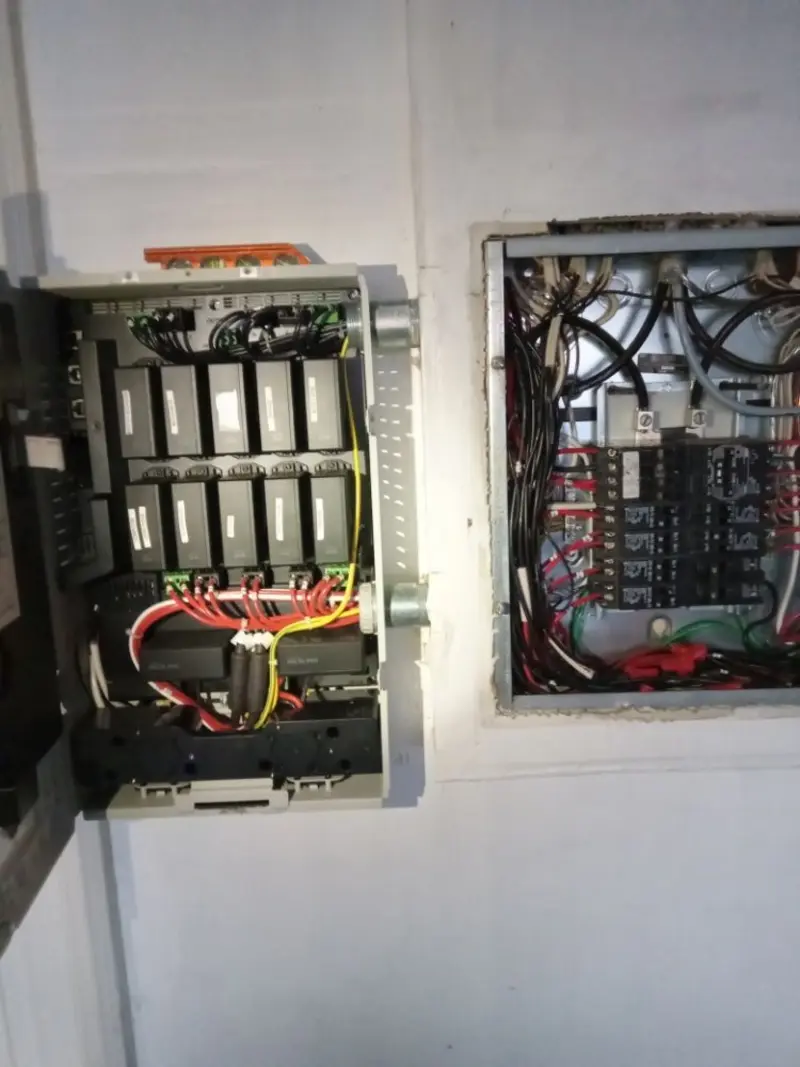 Electrical panel upgrade completed for Carbon Monoxide Detector Installation in Longview